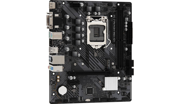 ASRock H510M-HDV/M.2 SE (1200/H470, 2*DDR4, 1xPCIex16, HDMI/DVI/VGA, 4xSATA, M.2, GLan, 7.1ch, mATX) - 626612