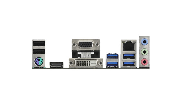 ASRock A520M-HDV (AM4/A520, 2*DDR4, PCIex16, D-Sub/DVI-D/HDMI, 4xSATAІІІ, M.2, GLan, 8ch, mATX) - 626613
