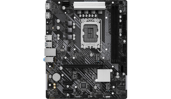 ASRock B760M-H2/M.2 (1700/B760, 2*DDR5, 1xPCIex16, 4xSATAІІІ, 2xM.2, GLan, 7.1ch, mATX)