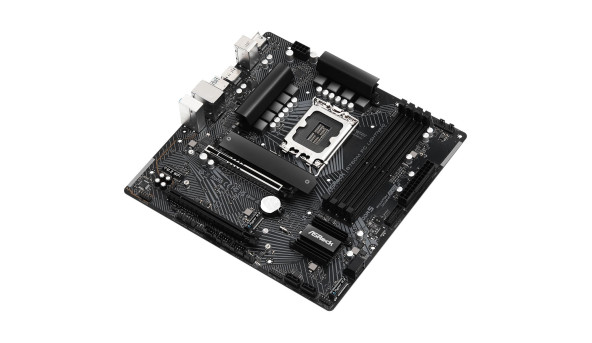 ASRock B760M PG LIGHTNING (1700/B760, 4*DDR5, 2xPCIex16, 4xSATAІІІ, 3xM.2, 2.5GLan, 7.1ch, mATX) - 626615