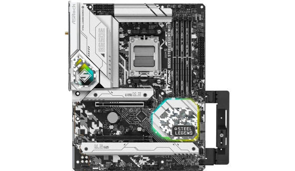 ASRock B650E Steel Legend WIFI (AM5/B650, 4*DDR5, 2xPCIex16, HDMI/DP, 4xSATAІІІ,3xM.2, 2.5GLan, ATX) - 626616