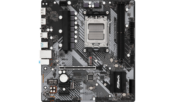 ASRock B650M-H/M.2+ (AM5/B650, 2*DDR5, PCIex16, DP/HDMI, 4xSATAІІІ, 2xM.2, GLan, 7.1ch, mATX) - 626617