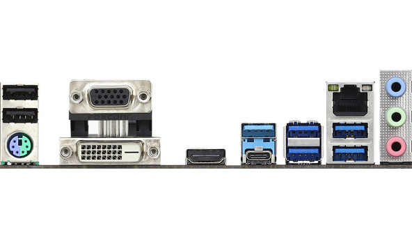 ASRock B450M Pro4 R2.0 (AM4/B450, 4*DDR4, 2xPCIex16, DVI-D/HDMI/VGA, 4xSATAІІІ, M.2, GLan, 8ch, mATX - 626620