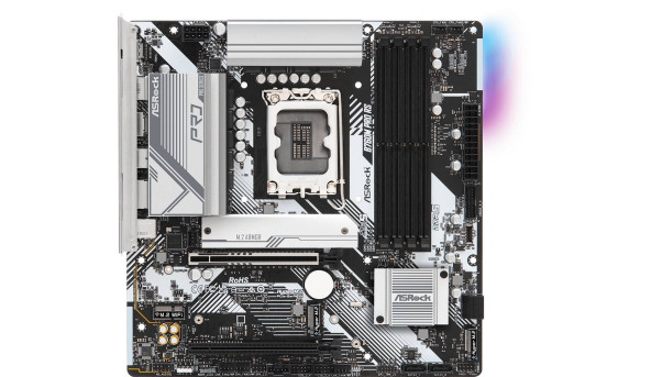ASRock B760M PRO RS (1700/B760, 4*DDR5, 2xPCIex16, 4xSATAІІІ, 3xM.2, 2.5GLan, 7.1ch, mATX)