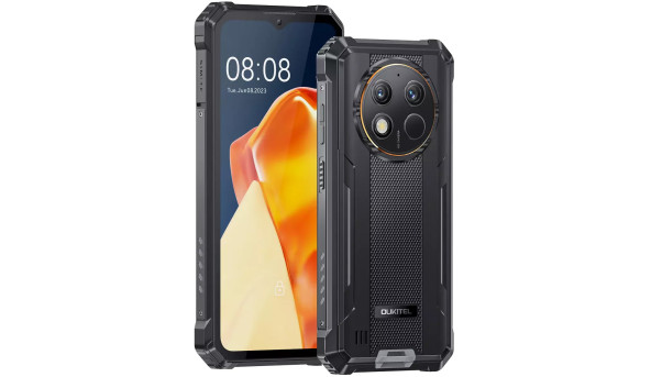 Смартфон Oukitel WP28E 6.5"HD+ /4GB/64GB/ T606 /10600mAh /13+5Мп/ IP69K /NFC Black - 626768