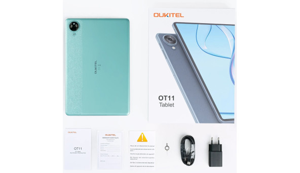Планшет Oukitel OT11 11" HD+ /4GB/128GB/ T606 / 8000mAh / 13+8Мп / Dual SIM / LTE Green - 626772