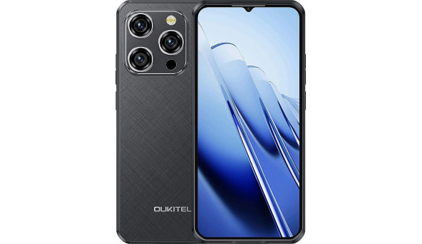 Смартфон Oukitel WP52 6.6" FHD+ /4GB/256GB MTK6100+ / 6500mAh / IP68 / 48+8Мп/NFC/ультратонкий/Black