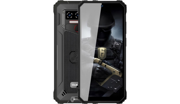 Смартфон Oukitel WP23 6.5“ HD+ /4GB/64GB / MTK 6765 / 10600mAh / 13+5Мп / IP69K/ NFC / Black