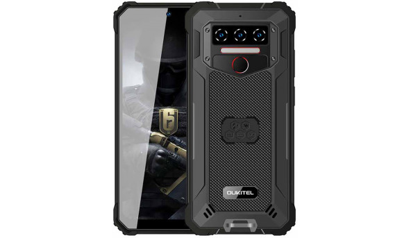 Смартфон Oukitel WP23 6.5“ HD+ /4GB/64GB/ MTK 6765 / 10600mAh / 13+5Мп / IP69K/ NFC / Black - 626787