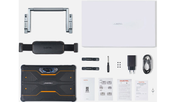 Планшет Oukitel RT8 11" FHD+ 6GB/256GB / G99 / 20000mAh / 48+32Мп / IP69K / LTE Orange - 626788