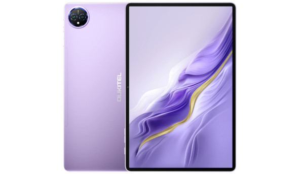 Планшет Oukitel OT12 11" HD+ /4GB/256GB/T606/8000mAh/13+5Мп/Dual SIM/LTE /Чохол+Стилус/метал Purple