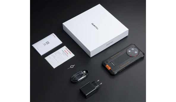 Смартфон Oukitel G1 6.5"HD+ /6GB/256GB/ T606 /10600mAh/48+5Мп/ IP69K /NFC Black - 626790