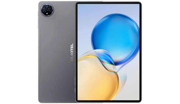 Планшет Oukitel OT12 11" HD+ /4GB/256GB/T606/8000mAh/13+5Мп/Dual SIM/LTE /Чохол+Стилус/метал Grey