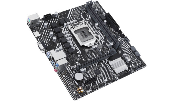ASUS PRIME H510M-K R2.0 (1200/H470, 2*DDR4, 1xPCIex16, HDMI/VGA, 4xSATAІІІ, M.2, GLan, 7.1ch, mATX) - 626795