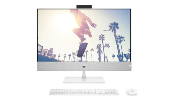 Моноблок 27" HP Pavilion 27-ca2012ua AiO QHD i7-13700T/32Gb/SSD1Tb/RTX 3050,4GB/WiFi/Cam/K&M/DOS