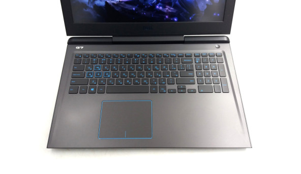 Ігровий ноутбук Dell G7 7588 Core I7-8750H 16 GB RAM 256 GB SSD 1 TB HDD GeForce GTX 1060 [IPS 15.6 FHD] - Б/В - 626929