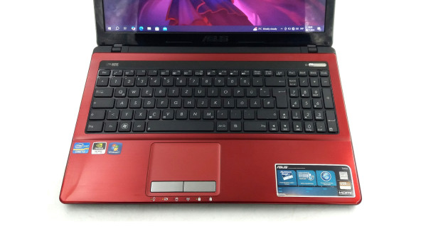 Ігровий ноутбук Asus X53S Intel Core i3-2310M 8 RAM 120 SSD 500 HDD Nvidia GeForce 610M [15.6"] - Б/В - 626967