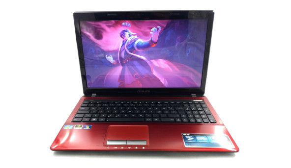 Ігровий ноутбук Asus X53S Intel Core i3-2310M 8 RAM 120 SSD 500 HDD Nvidia GeForce 610M [15.6"] - Б/В - 626967