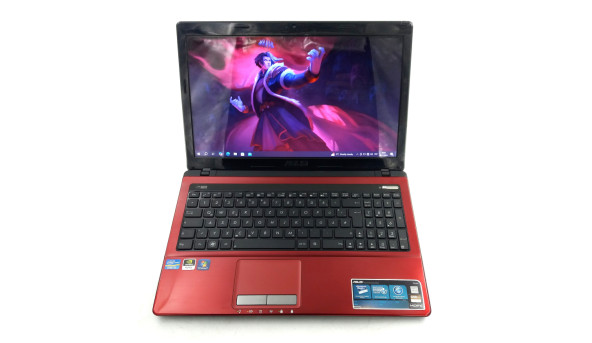 Игровой ноутбук Asus X53S Intel Core i3-2310M 8 RAM 120 SSD 500 HDD Nvidia GeForce 610M [15.6"] - Б/У