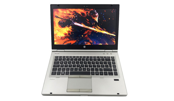 Игровой ноутбук HP EliteBook 8460p Intel Core I7-2620M 8 GB RAM 128 GB SSD AMD Radeon HD 6470M [14" HD+] - Б/У
