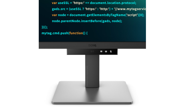 TFT 24.1" BenQ RD240Q, WQXGA, 16:10, USB-C, HDMI, DP, HAS, Pivot, колонки, темно-сірий - 627012