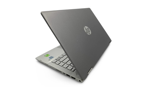 Сенсорний ноутбук HP Pavilion X360 14-CD Intel Core i5-8250U 8 GB RAM DDR4 256 GB SSD GeForce MX130 [ IPS Touch FullHD 14" ] - Б/В - 627015