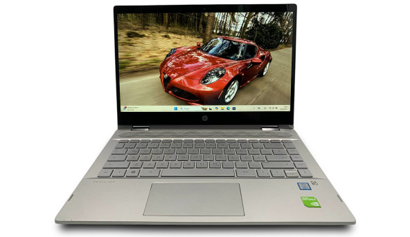Сенсорний ноутбук HP Pavilion X360 14-CD Intel Core i5-8250U 8 GB RAM DDR4 256 GB SSD GeForce MX130 [ IPS Touch FullHD 14" ] - Б/В - 627015