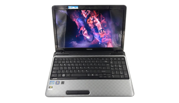 Игровой ноутбук Toshiba L750 Intel I7-2670QM 8 RAM 128 SSD 500 HDD NVIDIA GeForce GT 525M [15.6"] - Б/У