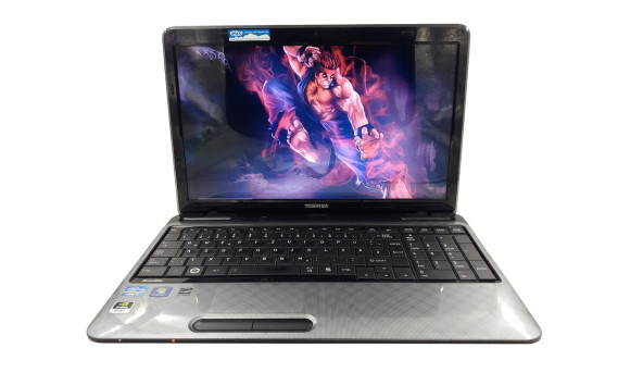 Ігровий ноутбук Toshiba L750 Intel I7-2670QM 8 RAM 128 SSD 500 HDD NVIDIA GeForce GT 525M [15.6"] - Б/В - 627056