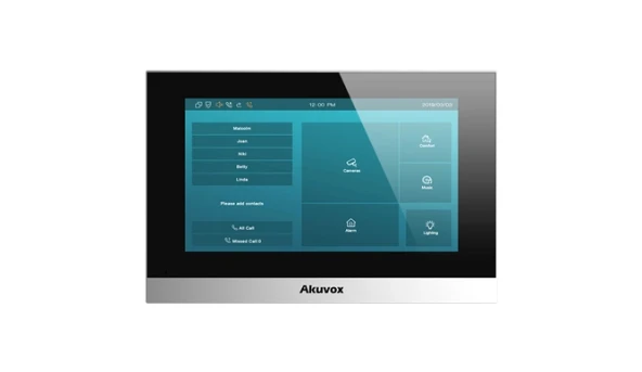 Видеодомофон Akuvox C313WE silver