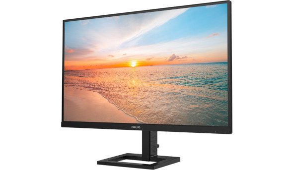 TFT 27" Philips 27E1N1900AE, IPS, 2xHDMI, USB-C, USB-hub, HAS, колонки, чорний - 627443