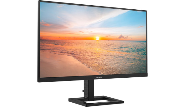 TFT 27" Philips 27E1N1900AE, IPS, 2xHDMI, USB-C, USB-hub, HAS, колонки, чорний - 627443