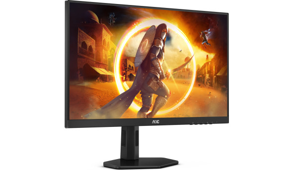 TFT 27" AOC Q27G4XN, VA, QHD 2K, 180Гц, 0,5мс, 2хHDMI, DP, HAS, Pivot, чорно-сірий - 627544