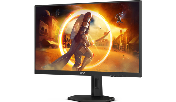 TFT 27" AOC Q27G4XN, VA, QHD 2K, 180Гц, 0,5мс, 2хHDMI, DP, HAS, Pivot, чорно-сірий - 627544