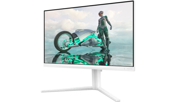 TFT 23.8" Philips 24M2N3201A, IPS, 180Hz, 0,5ms, 2xHDMI, DP, HAS, Pivot, колонки, білий - 627546