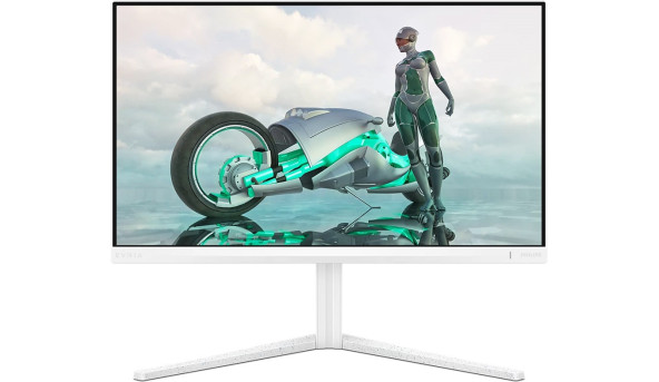 TFT 23.8" Philips 24M2N3201A, IPS, 180Hz, 0,5ms, 2xHDMI, DP, HAS, Pivot, колонки, білий