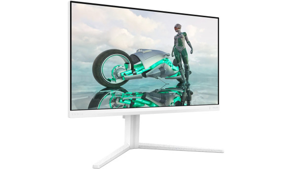 TFT 23.8" Philips 24M2N3201A, IPS, 180Hz, 0,5ms, 2xHDMI, DP, HAS, Pivot, колонки, білий - 627546