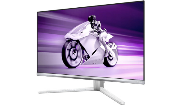 TFT 27" Philips 27M2N8500, QD-OLED, QHD, 360Hz, 0,3ms, 2xHDMI, DP, USB-hub, HAS, Pivot, колонки, біл - 627548