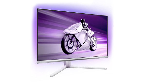 TFT 27" Philips 27M2N8500, QD-OLED, QHD, 360Hz, 0,3ms, 2xHDMI, DP, USB-hub, HAS, Pivot, колонки, біл - 627548