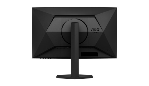 TFT 27" AOC CQ27G4X, вигнутий, VA, QHD, 180Hz, 0,5мс, 2хHDMI, DP, HAS, чорно-сірий - 627549