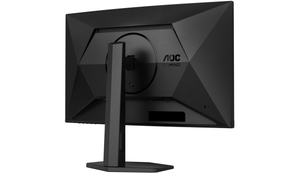 TFT 27" AOC CQ27G4X, вигнутий, VA, QHD, 180Hz, 0,5мс, 2хHDMI, DP, HAS, чорно-сірий - 627549