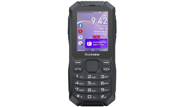 Мобільний телефон  Blackview N1000 2.4" 1GB/4GB/ MT6739 / 3300mAh / 2Мп Black