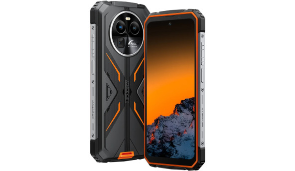 Смартфон Blackview BV8100 6.5" FHD+/8GB256/GB/G96/ 8800mAh / 50+32Мп / NFC/ IP69K / Orange - 627639