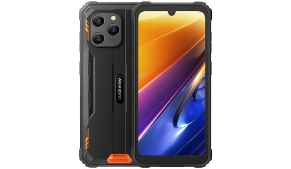 Смартфон Blackview BV5300 Plus 6.1" HD+/8GB128/GB/MT8788/ 6580mAh / 13+5Мп / NFC/ IP69K / Orange
