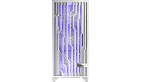 Корпус Modecom VOLCANO PERUN APEX ARGB MIDI WHITE 4x140mm fans USB 3.0x2+TYPE-C без БЖ ATX - 627683