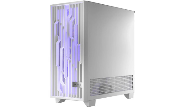 Корпус Modecom VOLCANO PERUN APEX ARGB MIDI WHITE 4x140mm fans USB 3.0x2+TYPE-C без БЖ ATX - 627683