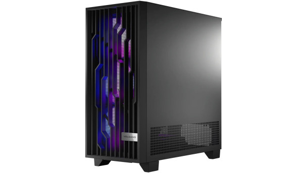 Корпус Modecom VOLCANO PERUN APEX ARGB MIDI BLACK 4x140mm fans USB 3.0x2+TYPE-C без БЖ ATX - 627684