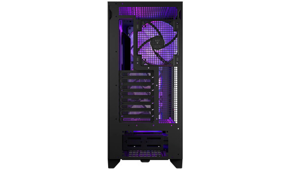 Корпус Modecom VOLCANO PERUN APEX ARGB MIDI BLACK 4x140mm fans USB 3.0x2+TYPE-C без БЖ ATX - 627684