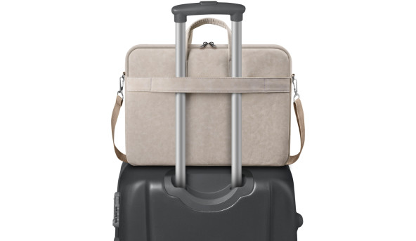 Сумка для ноутбука 15.6'' Defender Solid шкіра, бежевий, кишеня - 627688