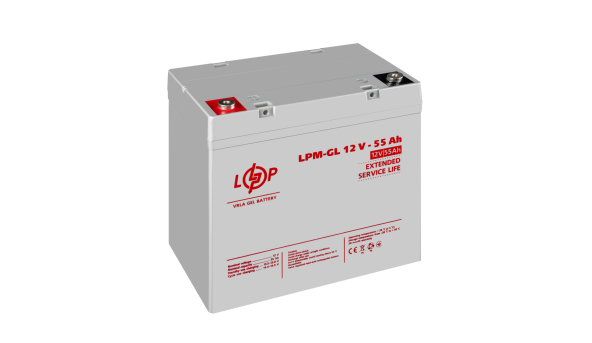 Акция.Аккумулятор гелевый LPM-GL 12V - 55 Ah - 627850